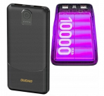 Atsarginis maitinimo &scaron;altinis ("Power Bank") Powerbank Dudao K10 10000mah 2.4a 2xusb-a, Juodas