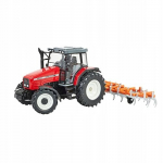 Britains Massey Ferguson 6290 traktorius su kultivatorium 1:32
