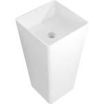 Konglomerato laisvai pastatomas praustuvas Mexen Adora, 45 x 45 cm, White matt