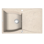 Granitinė virtuvinė plautuvė Laveo Molokin SPO_411T, Beige