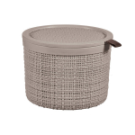 Curver daiktadėžė su dangčiu Jute, 2 L, smėlio spalvos, 1 vnt.