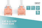 Digitus Lan kabelis Rj45 U/utp Cat 6, 15 m, pilkas