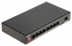 Dahua Pfs3009-8et1gt-96-v2 tinklo jungiklis su 8 Poe prievadais