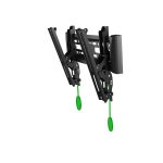 Neomounts sieninis laikiklis NM-W125BLACK, 10-40", 20 kg, VESA 75x75-200x200 mm, nuolydžio kampas 0-15&deg;, juodas