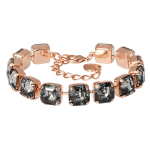 Apyrankė moterims DiamondSky &bdquo;Imperial (Silver Night)&ldquo; su Swarovski karoliukais