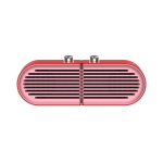 Devia Wind Series Ne&scaron;iojamas Bluetooth garsiakalbis &ndash; Raudonas