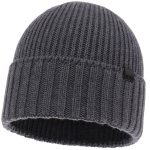 Vyri&scaron;ka žieminė kepurė NEEDIVYOU i&scaron; 100% merino vilnos &mdash; pilka