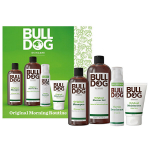 Rinkinys Bulldog Original Morning Routine vyrams: &scaron;ampūnas, 300 ml + du&scaron;o želė, 500 ml + dezodorantas, 125 ml + veido kremas, 100 ml
