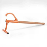 Medienos kėlimo rėmas su kabliu &ndash; 118 cm rankena, rąstams iki &Oslash; 38 cm