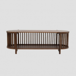 Homla Vox modernus medinis TV stovas, 120 x 40 x 40 cm