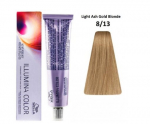 Wella Illumina Color 8/13 60 ml - &scaron;viesūs peleniniai-auksiniai dažai