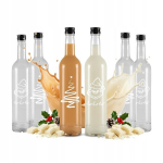 20x 500ml Stiklinės butelės su Kalėdiniu dizainu
