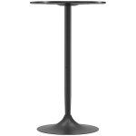Baras Stovas, stalas 2 asmenims, 60 x 60 x 102 cm, juodas