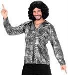 THE 70s DISCO STYLE - silver waves (shirt)