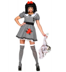 &bdquo;BAISI LĖLĖ&ldquo; (suknelė su krinolino apatiniu sijonu, plaukų kaspinu)