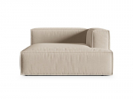 Modulinė sofa Micadoni Home MIC_CHR_L_215_F1_Nuria1, smėlio spalvos