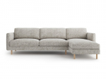 L formos mink&scaron;tas kampas Micadoni Home Eden, Beige Melange