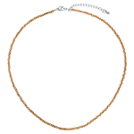 Lace perlo vėrinys 42012.3 dūminis kvarcas