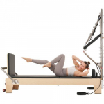 Pilates reformeris, 240x73.5x199 cm, medinis, jėgos treniruočių įranga
