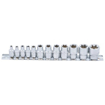 Bgs E profilio lizdai E4-e20, 1/4" ir 3/8" pavaros, 2 vnt.
