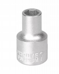 Lizdinis raktas 3/8" 6-kampis 7 mm