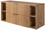 Vonios spintelė su stalvir&scaron;iu, ąžuolas CRAFT FLOW 120,6 x 46,5 x 58,6 cm
