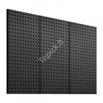 3 vnt. metalinės Pegboard plok&scaron;tės, 60,96 x 30,48 cm, sienų organizatorius garažo įrankiams