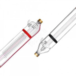130W CO2 lazerio vamzdis 65 in / 1650 mm Borosilikatinio stiklo lazerinio pjaustytuvo vamzdis