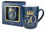 Puodelis "karalius Gyvenimo" 330ml - Dovana 50-mečiui