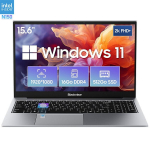 Ne&scaron;iojamas kompiuteris &bdquo;Blackview Acebook 8&ldquo; 15,6 colio FHD+, &bdquo;Intel N150&ldquo; &ndash; 16 GB RAM &ndash; 512 GB SSD &ndash; &bdquo;Windows 11 Pro&ldquo; &ndash; QWERT &ndash; pilkas