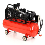 Oro kompresorius su tepaliniu siurbliu Kraft & Dele KD408, 200L 3 stūmokliai 400V, 720 l/min
