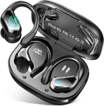 Sportinės ausinės, 75 val., IP-X8, Bluetooth 5.4