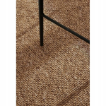 &Scaron;viesiai rudas plok&scaron;čiai austas kilimas 120x170cm