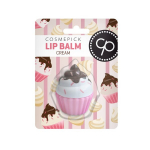 Lūpų balzamas Cosmepick Cream Cupcake 6 g drėkinamoji permatoma priežiūra