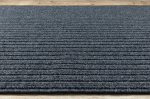 Kilimėlis Ceylon pilkas 100x600 cm, storas, neslystantis