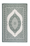 Elle Decoration &bdquo;Gemini Meekly&ldquo; dvipusis kilimas naudoti viduje ir lauke, žalias, 200 x 290 cm
