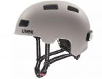 Dviratininko &scaron;almas Uvex City 4, pilkas, 55-58 cm