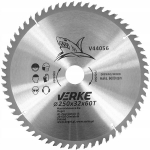 Vidinė diskinė pjovimo plok&scaron;tė medienai 250x32mm 60 dantų