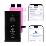 Akumuliatorius telefonui Akumuliatorius iPhone 14 be prane&scaron;imo 3610mAh Didesnis pajėgumas 100% būklė