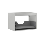 Praustuvo spintelės korpusas Mexen Box-A, 70 cm, 1 stalčius, Grey matt