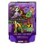 Lėlių rinkinys Monster High Skulltimate Secrets Jinafire Long Kelionės tikslas: &bdquo;Gore-geous Oasis&ldquo; su lagaminu ir 19+ staigmenų