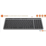 Kompakti&scaron;kas klaviatūra - Lygios klavi&scaron;ai - MOBILUMO LAB - KP450W - AZERTY - FR - Daugiastruktūriniai ry&scaron;iai - Juoda