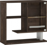 Sieninė spintelė Meblocross ANG-15 Modern Grey atvira MDF