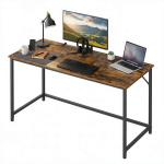 Ra&scaron;omasis stalas, 100x50x76 cm, ruda-juoda