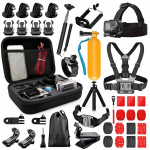 50-In-1 Priedų Rinkinys, Skirtas &bdquo;Gopro Hero 13&ldquo;, &bdquo;12&ldquo;, &bdquo;11&ldquo; Ir &bdquo;Dji Inst&ldquo; akcesoria do wspinaczki