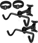 Reguliuojamas sieninis dviračių laikiklis 22,5-32 cm 2 vnt.