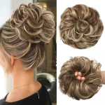 Banguotas prisegamas plaukų kuodas JJstar ruda/blond 55 g