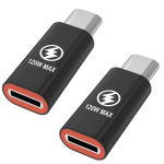 2 vnt. USB-C į lightning adapteriai, suderinami su iPhone 17/17 AIR/17 PRO/17 PRO MAX/17e/16e Phonillico&reg;