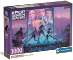 Dėlionė Clementoni K-Pop Demon Hunters, 1000 dalių, kompakti&scaron;ka Eco-Pack pakuotė 37121