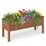 Vaiki&scaron;ka medinė pakelta lysvė 120x43,5x51 cm, talpa iki 100 kg, Vaiki&scaron;ka medinė pakelta lysvė 120x43,5x51 cm, talpa iki 100 kg